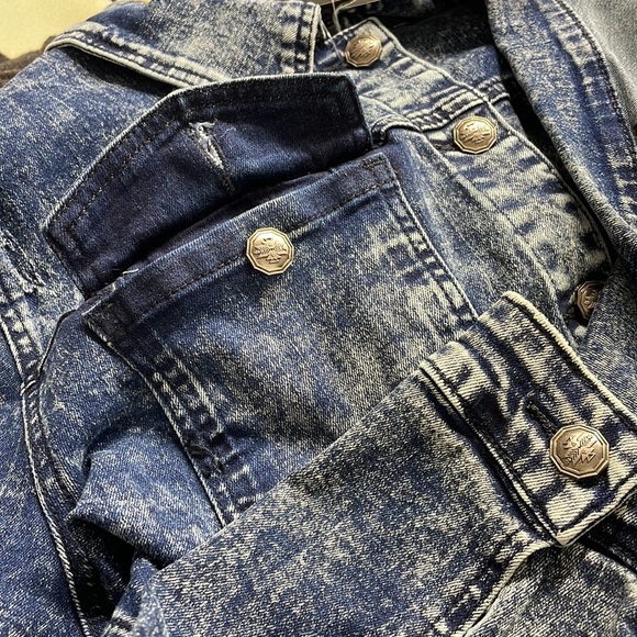 Crazy Train Denim Jacket - Picture 7 of 9